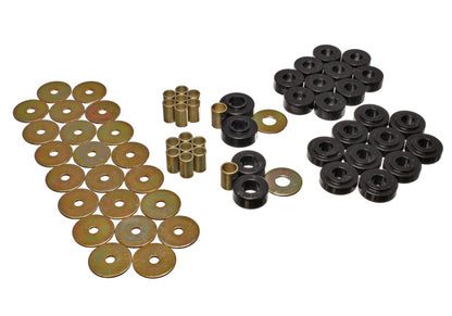 Energy Suspension GM Body Mount Set - Black