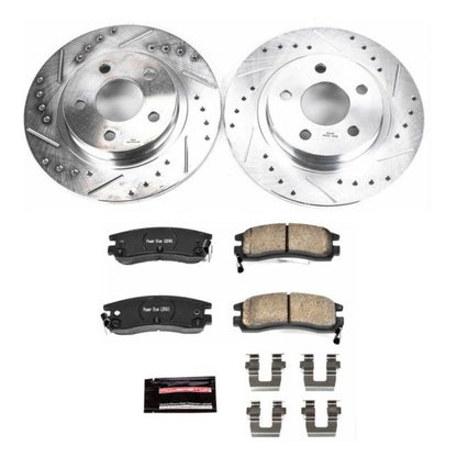 PowerStop Power Stop 03-05 Buick Park Avenue Rear Z23 Evolution Sport Brake Kit