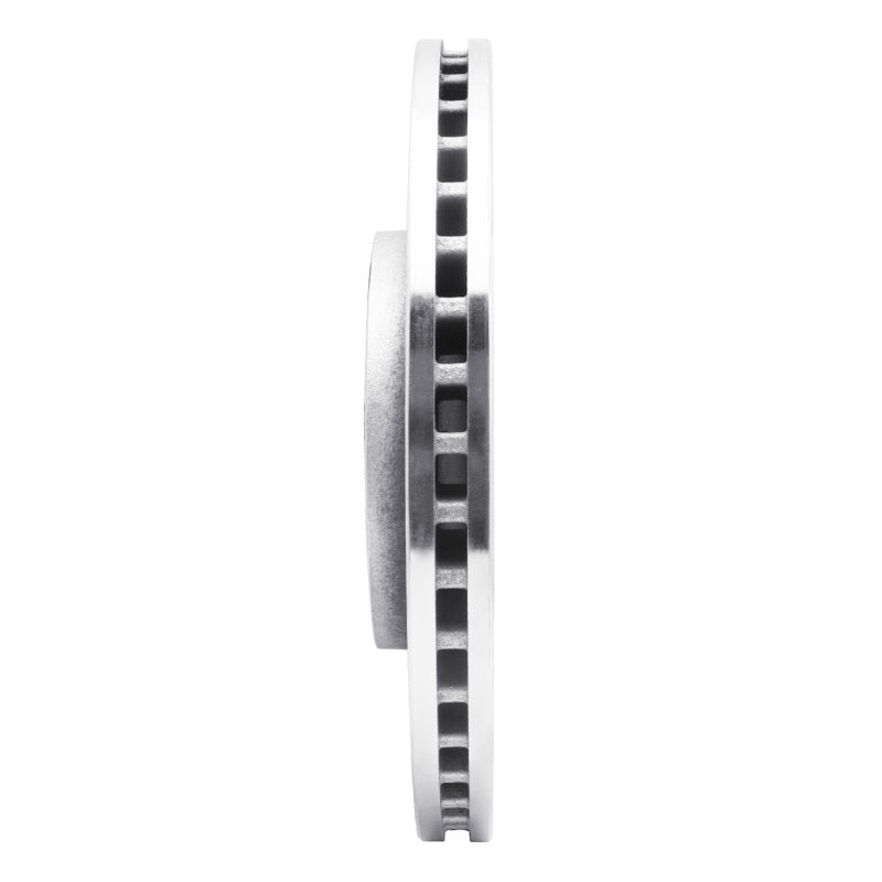 R1 Concepts R1 06-10 Jeep Grand Cherokee Front Right Drilled & Slotted Silver Brake Rotor
