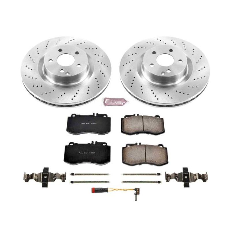 PowerStop Power Stop 10-16 Mercedes-Benz E350 Front Autospecialty Brake Kit