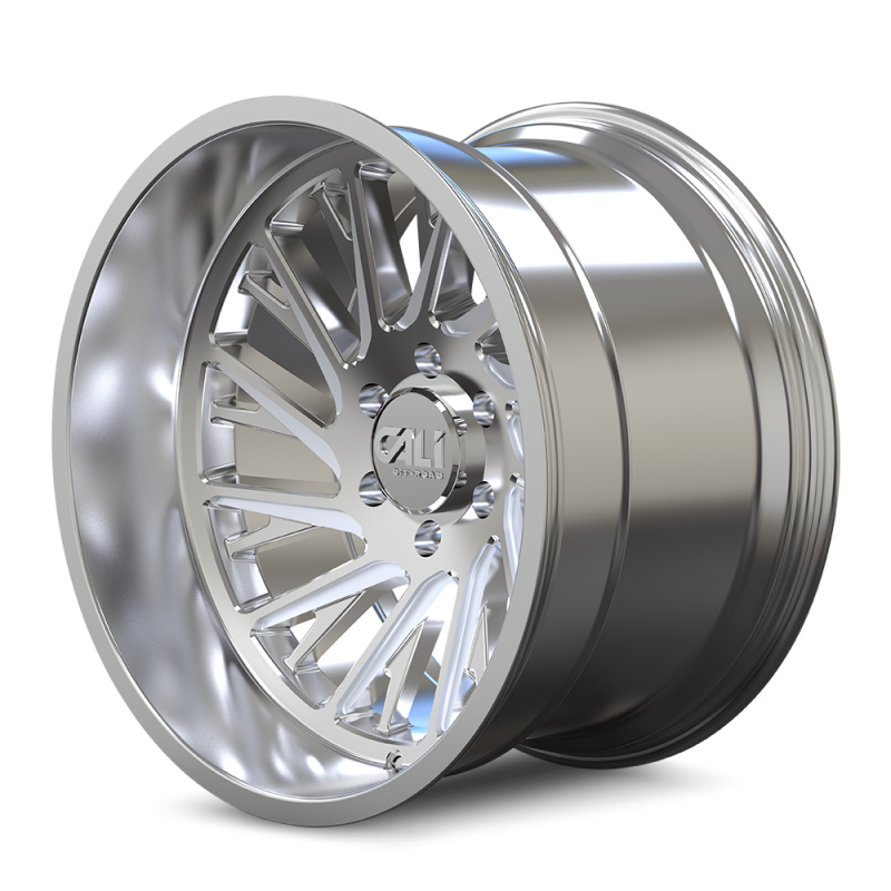 Cali Off-Road 9114 Purge 20x10 / 8x165.1 BP / -25mm Offset / 125.2mm Hub Polished Wheel