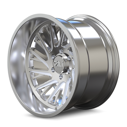 Cali Off-Road 9114 Purge 20x10 / 8x165.1 BP / -25mm Offset / 125.2mm Hub Polished Wheel