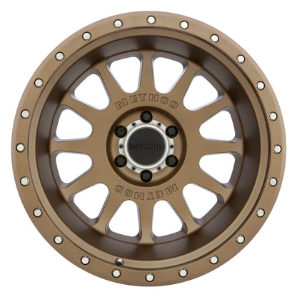Method Wheels Method MR605 NV 20x10 -24mm Offset 6x5.5 106.25mm CB Method Bronze Wheel