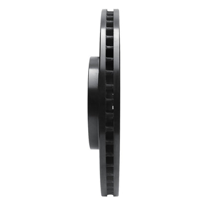 R1 Concepts R1 -24 Subaru Forester Front Left Drilled & Slotted Black Brake Rotor