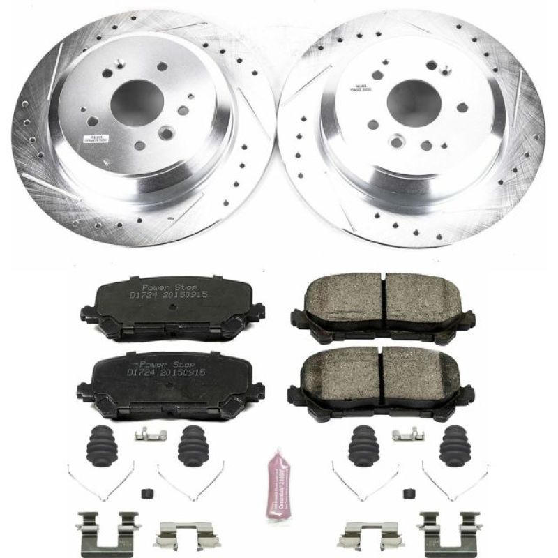 PowerStop Power Stop 14-16 Acura MDX Rear Z23 Evolution Sport Brake Kit