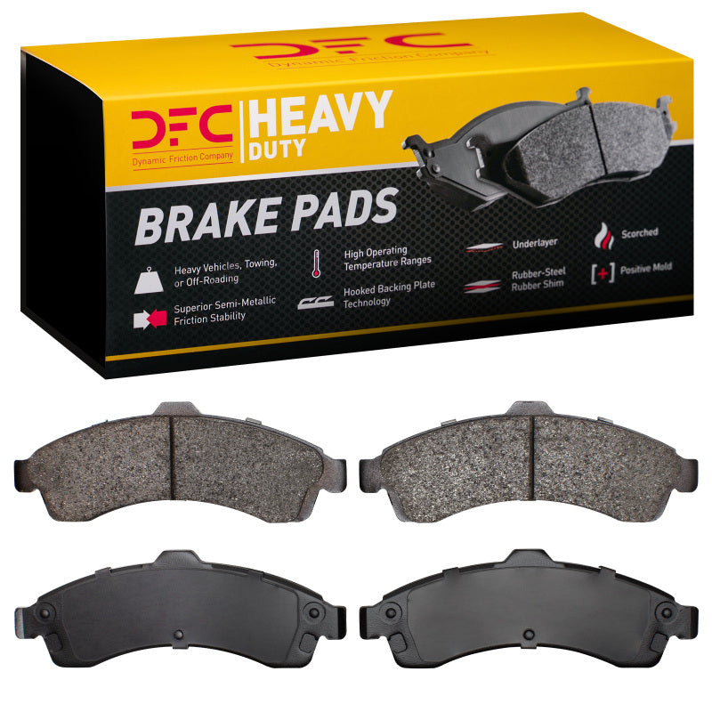 DFC 02-05 Buick Rainier Front Heavy Duty Pads - Semi Metallic