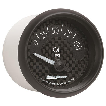 Autometer GT Series 52mm Short Sweep Electronic 0-100 psi Oil Pressure
