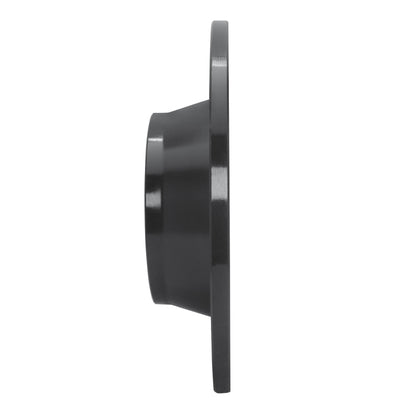 R1 Concepts R1 08-15 Audi TT Quattro Rear Right Drilled & Slotted Black Brake Rotor