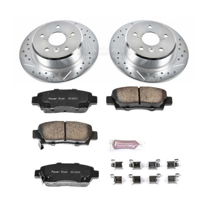 PowerStop Power Stop 95-99 Toyota Avalon Rear Z23 Evolution Sport Brake Kit