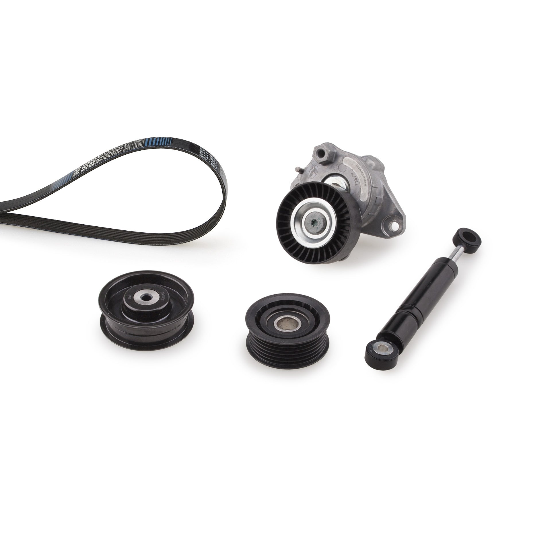 GATES GATK076PK2403 V-Ribbed Belt Set