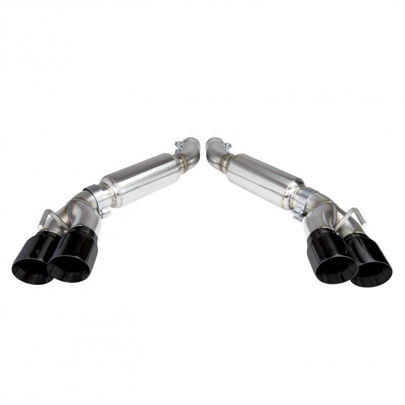 Kooks Headers Kooks 2016 + Chevrolet Camaro SS LT1 3in Axle Back Exhaust System w/ Mufflers and Black Quad Tips