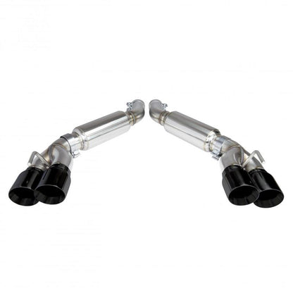 Kooks Headers Kooks 2016 + Chevrolet Camaro SS LT1 3in Axle Back Exhaust System w/ Mufflers and Black Quad Tips