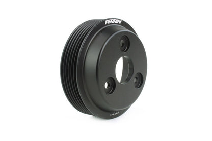 Perrin Performance PERRIN 15-21 Subaru WRX / 18-20 Crosstrek / 14-18 FXT Lightweight Water Pump Pulley - Blk