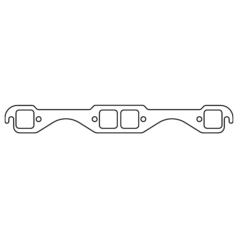 Cometic Gasket Cometic Chevy Gen1 Small Block V8 .043in Copper Exhaust Mani Gskt Set-1.480in x 1.450in Square Ports