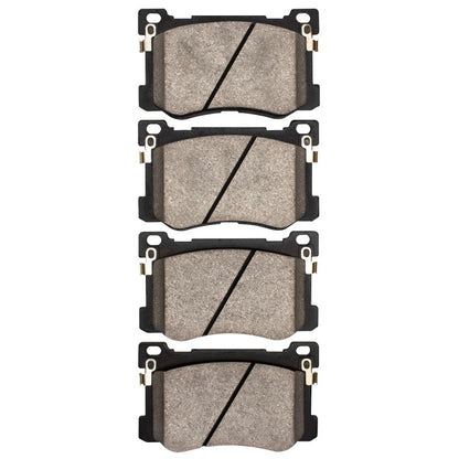 R1 Concepts R1 15-20 Genesis G80 Front R1 Optimum OE Brake Pads