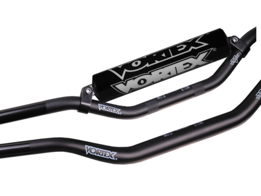 Vortex Racing V3 Handlebar Flat Track 7/8in- Black
