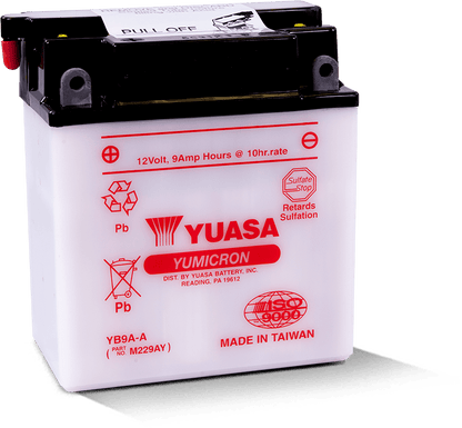 Yuasa Battery Yuasa YB9A-A Yumicron 12-Volt Battery