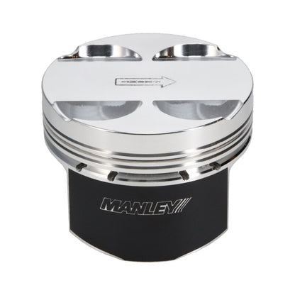 Manley Performance Manley 03-06 Evo 8/9 4G63T/4G63 85mm Std Size Bore 10.0/10.5:1 Flat Top Pistons w/ Rings