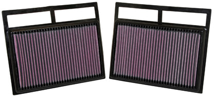 K&N Engineering K&N Replacement Air Filter MERCEDES-BENZ CL600 5.5L-V12; 2003 (2 PER BOX)