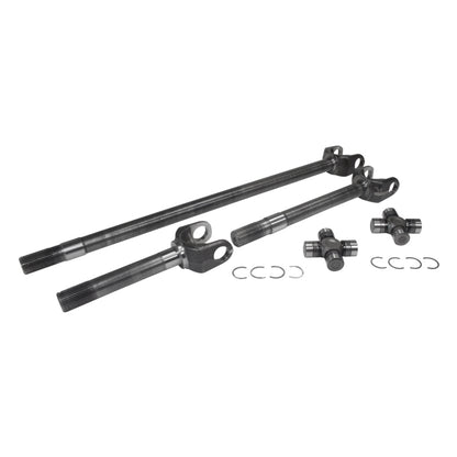 Yukon Gear & Axle USA Standard 4340 Chrome-Moly Replacement Axle Kit For 77-91 GM Dana 60 Front / 35 Spline