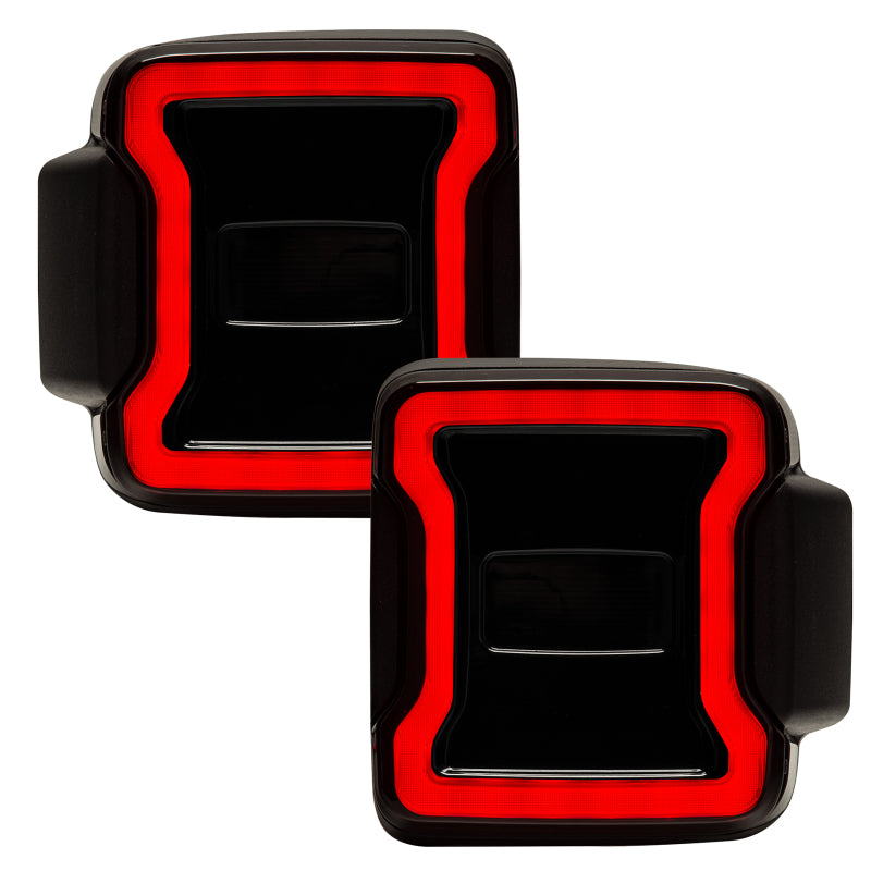 ORACLE Lighting Oracle Jeep Wrangler JL Black Series LED Tail Lights