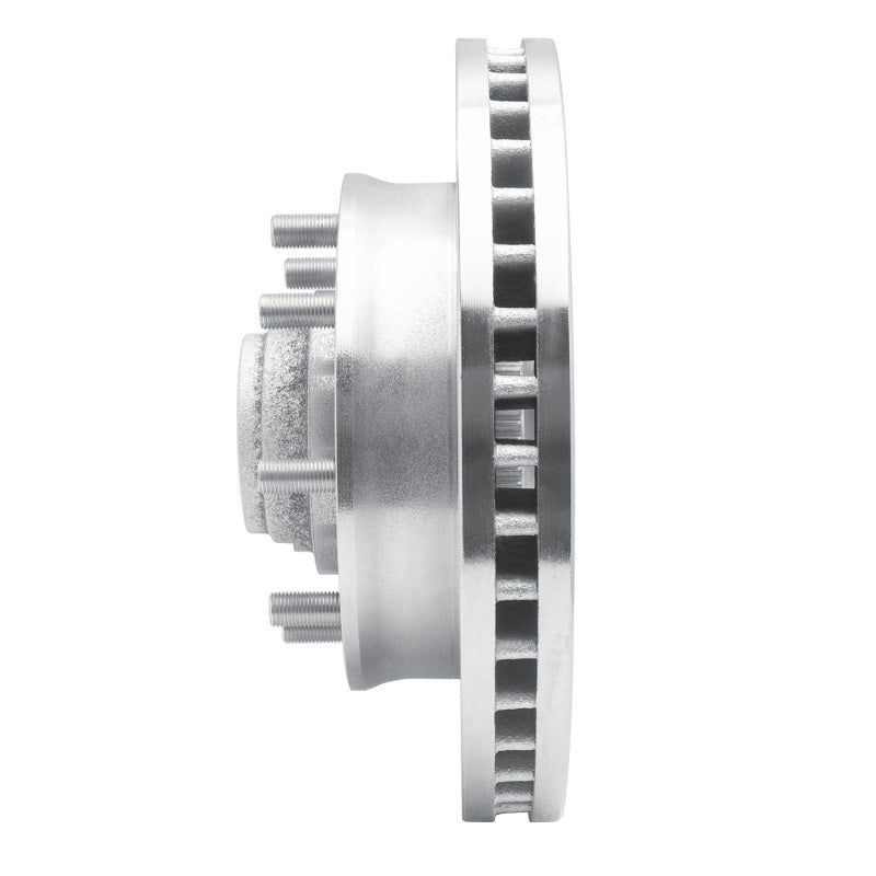 R1 Concepts R1 01-02 Chevrolet Express 3500 Front Left Drilled & Slotted Silver Brake Rotor