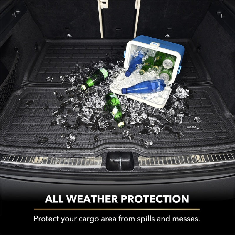 3D MAXpider 16-22 Mercedes-Benz Glc Kagu Black Seatback Protector