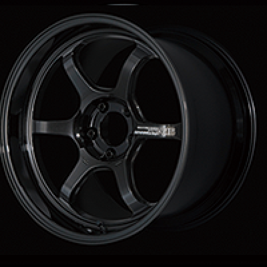 Advan R6 18x8.0 +45 5x100 Racing Titanium Black Wheel