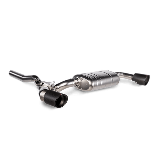Akrapovic Akrapovic 2020+ BMW M135i / 2020 X2 M35i / Mini Clubman All4 Slip-On Line (Titanium) w/Carbon Tips