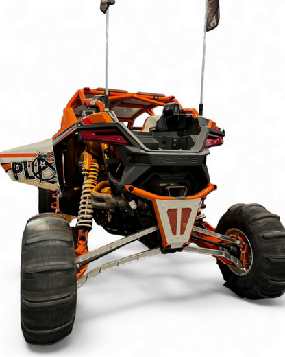 Elektric Off Road Elektric Offroad 2022+ Polaris Rzr Pro Rurbo R Billet High Clearance Radius Rods Anodized Clear