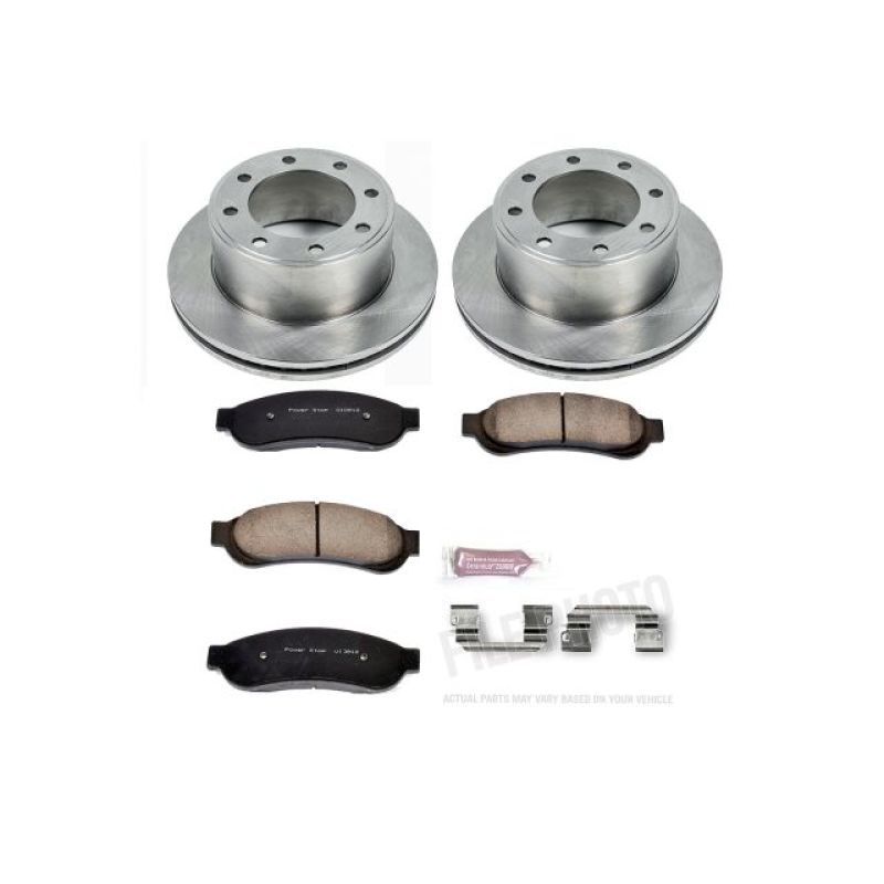 PowerStop Power Stop 07-10 Ford F-250 Super Duty Rear Autospecialty Brake Kit