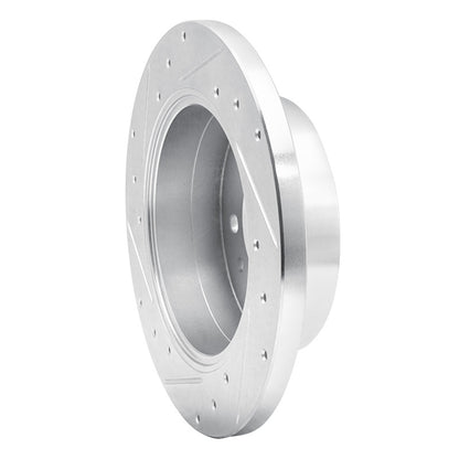 R1 Concepts R1 19-25 Freightliner SprintER 1500 Rear Right Drilled & Slotted Silver Brake Rotor