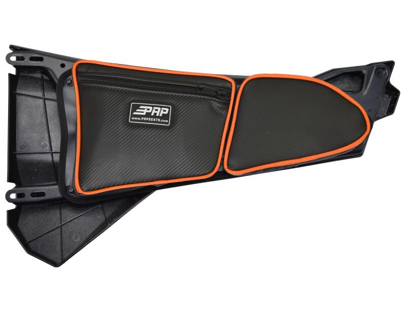 PRP Seats PRP Polaris RZR Front Door Bag with Knee Pad (Passenger Side)- Black