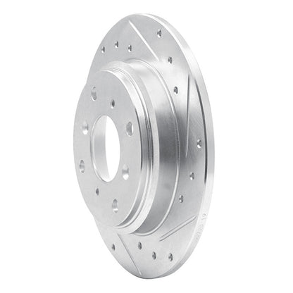 R1 Concepts R1 86-96 Acura Legend Rear Right Drilled & Slotted Silver Brake Rotor