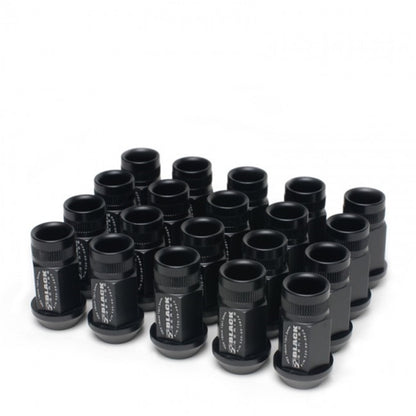 Skunk2 Racing Skunk2 12 x 1.5 Forged Lug Nut Set (Black Series) (20 Pcs.)