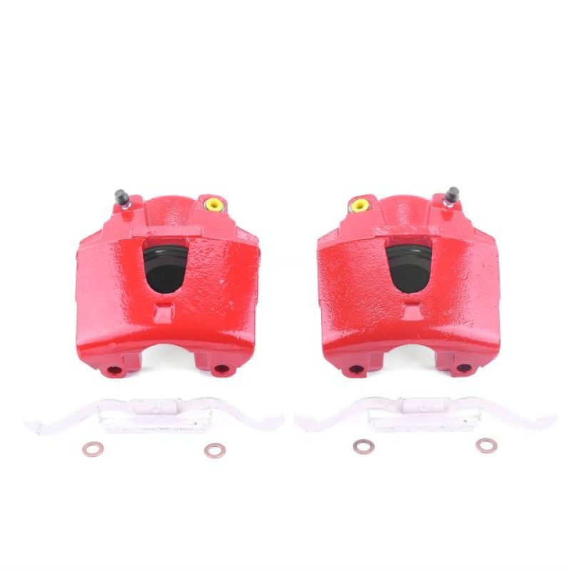 PowerStop Power Stop 00-02 Dodge Dakota Front Red Calipers w/o Brackets - Pair