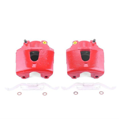 PowerStop Power Stop 00-02 Dodge Dakota Front Red Calipers w/o Brackets - Pair