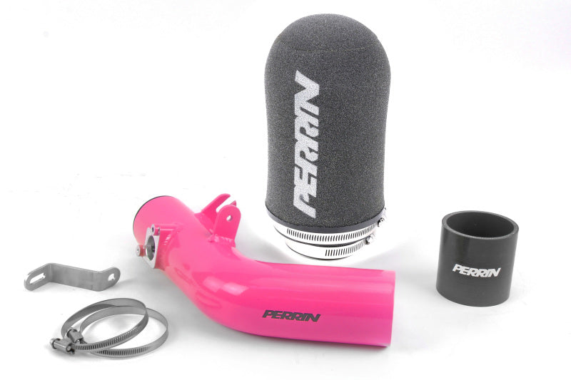 Perrin Performance PERRIN 08-14 Subaru WRX / 08-15 STI Cold-Air Intake - Hyper Pink