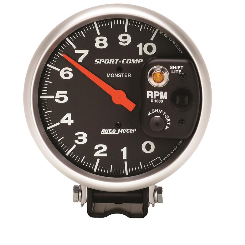 Autometer Sport-Comp 2 5/8in 73ohm-10ohm Fuel Level Gauge