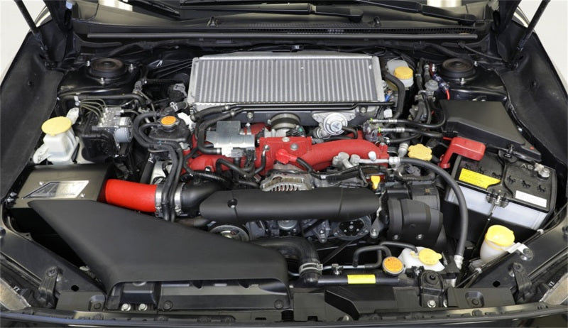 AEM Induction AEM 2018 Subaru WRX STI 2.5L H4 F/I Cold Air Intake System - Wrinkle Red