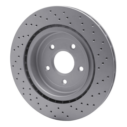 DFC 06-13 Chevrolet Corvette Rear Drilled GeoSPEC Coated Rotor