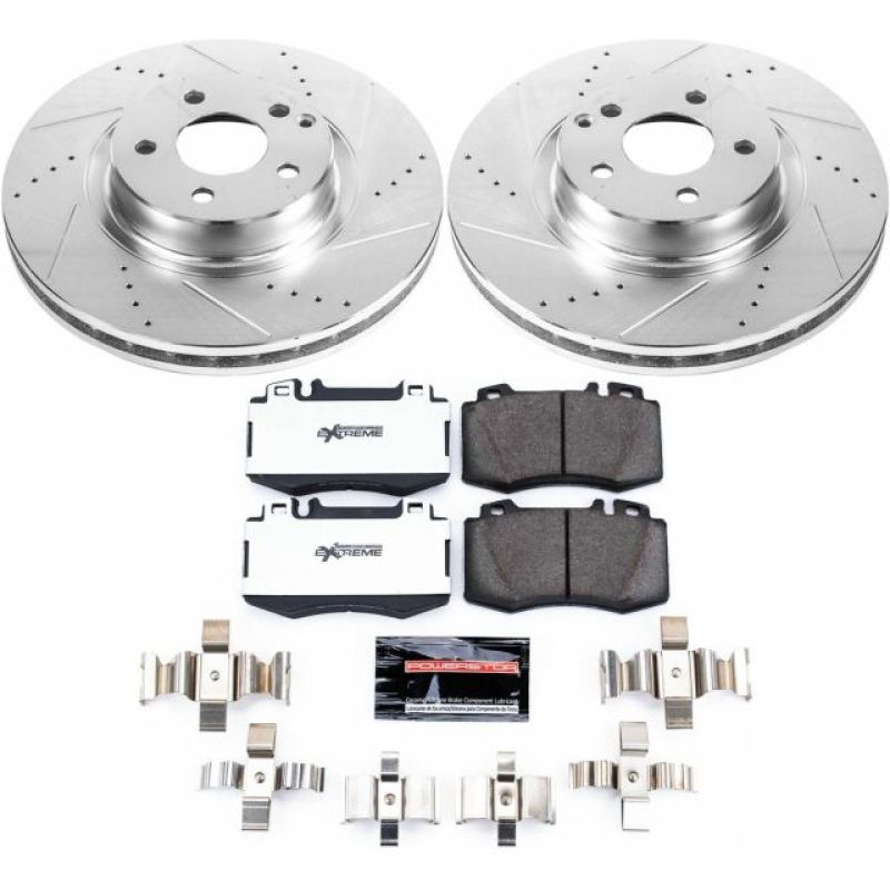 PowerStop Power Stop 07-09 Mercedes-Benz E550 Front Z26 Street Warrior Brake Kit