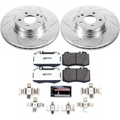 PowerStop Power Stop 07-09 Mercedes-Benz E550 Front Z26 Street Warrior Brake Kit