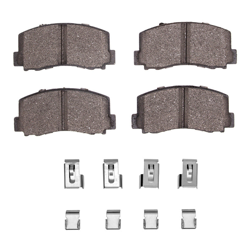 R1 Concepts R1 83-83 Mitsubishi CORDIA Front Semi Met Pads & Hardware Kit
