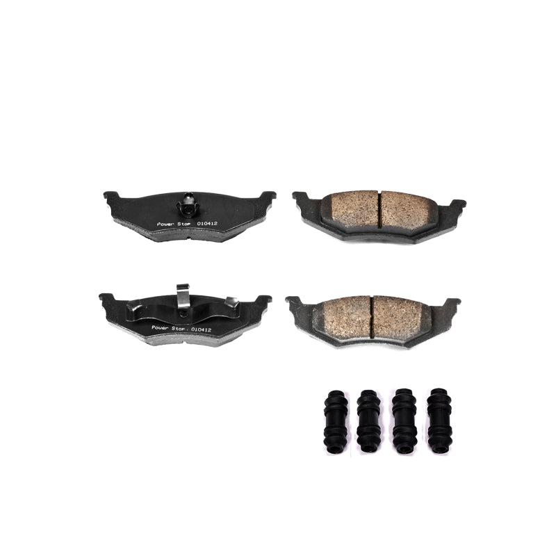 PowerStop Power Stop 99-04 Chrysler 300M Rear Z17 Evolution Ceramic Brake Pads w/Hardware