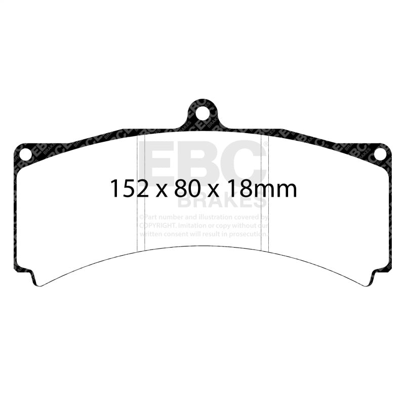 EBC Racing AP Racing CP5560 Caliper RP-1 Race Brake Pads