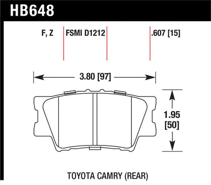 Hawk Performance Hawk HPS Street Brake Pads