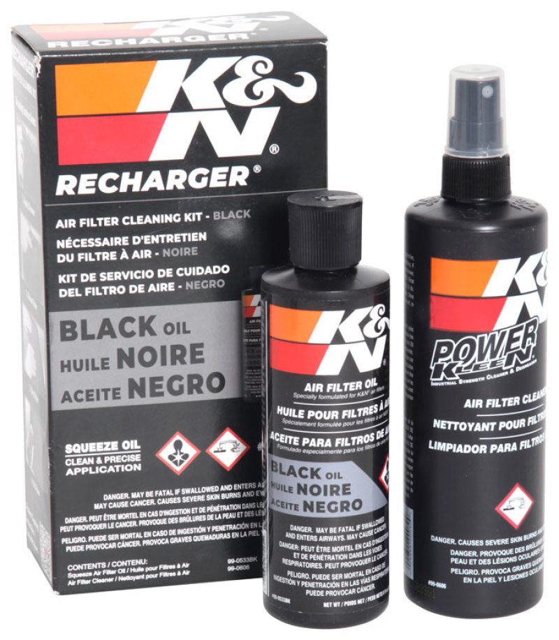 K&N Engineering K&N Filter Cleaning Kit - Squeeze Black