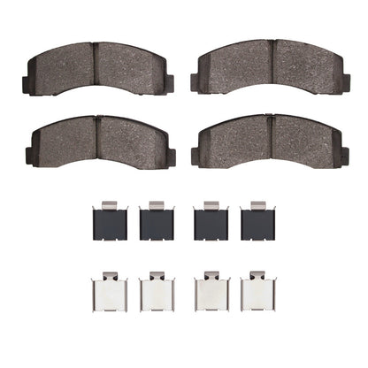R1 Concepts R1 2010-2021 Ford F-150 4WD Front R1 Super Duty Pads & Hardware Kit