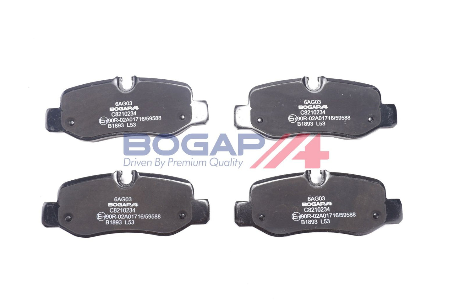 BOGAP C8210234 Brake Pad Set, Disc Brake